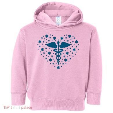 Mental Health Heart Symbol Toddler Hoodie