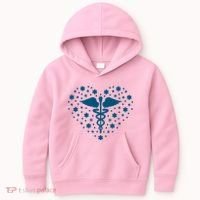 Mental Health Heart Symbol Kids Hoodie thumb 0