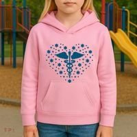 Mental Health Heart Symbol Kids Hoodie thumb 3