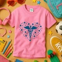 Mental Health Heart Symbol Kids T-Shirt thumb 3