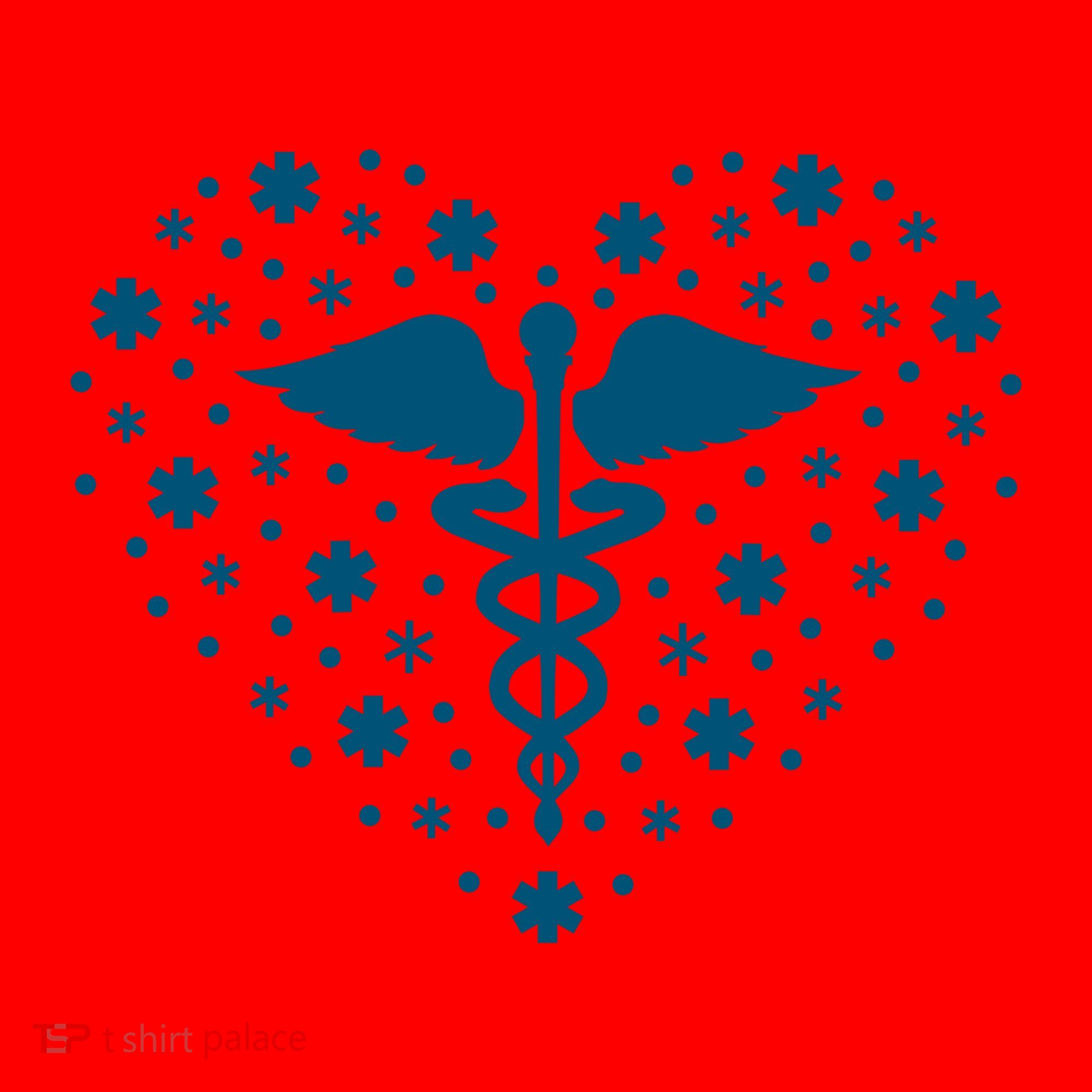 Mental Health Heart Symbol Santa Hat