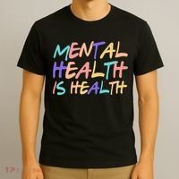 Mental Health Is Health T-Shirt thumb 3