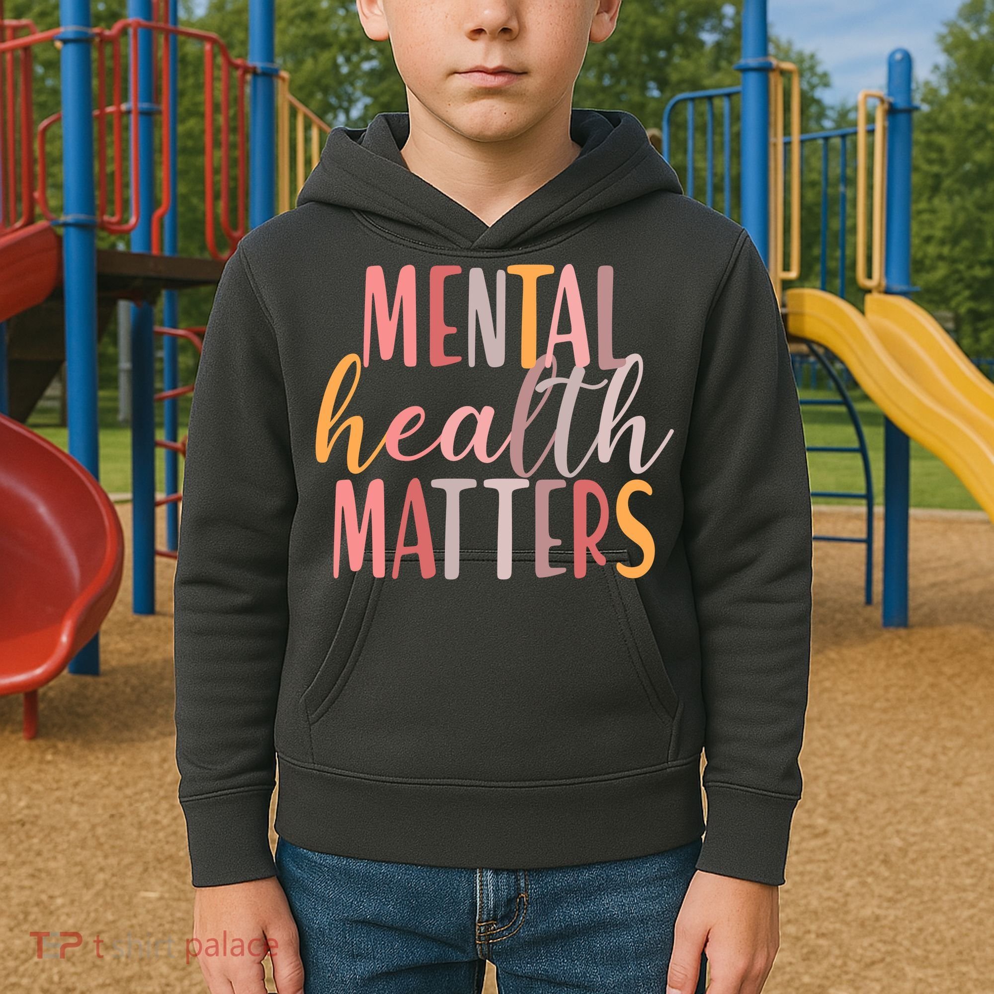 Mental Health Matters Kids Hoodie