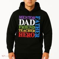 Mentor Dad Father Friend Teacher Hero Hoodie thumb 2