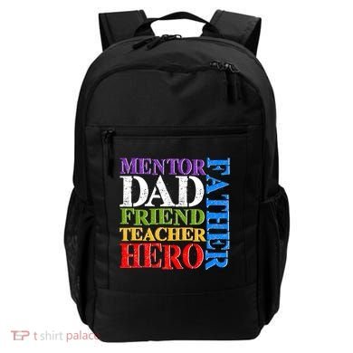 Mentor Dad Father Friend Teacher Hero Backpack