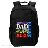 Mentor Dad Father Friend Teacher Hero Backpack thumb 0