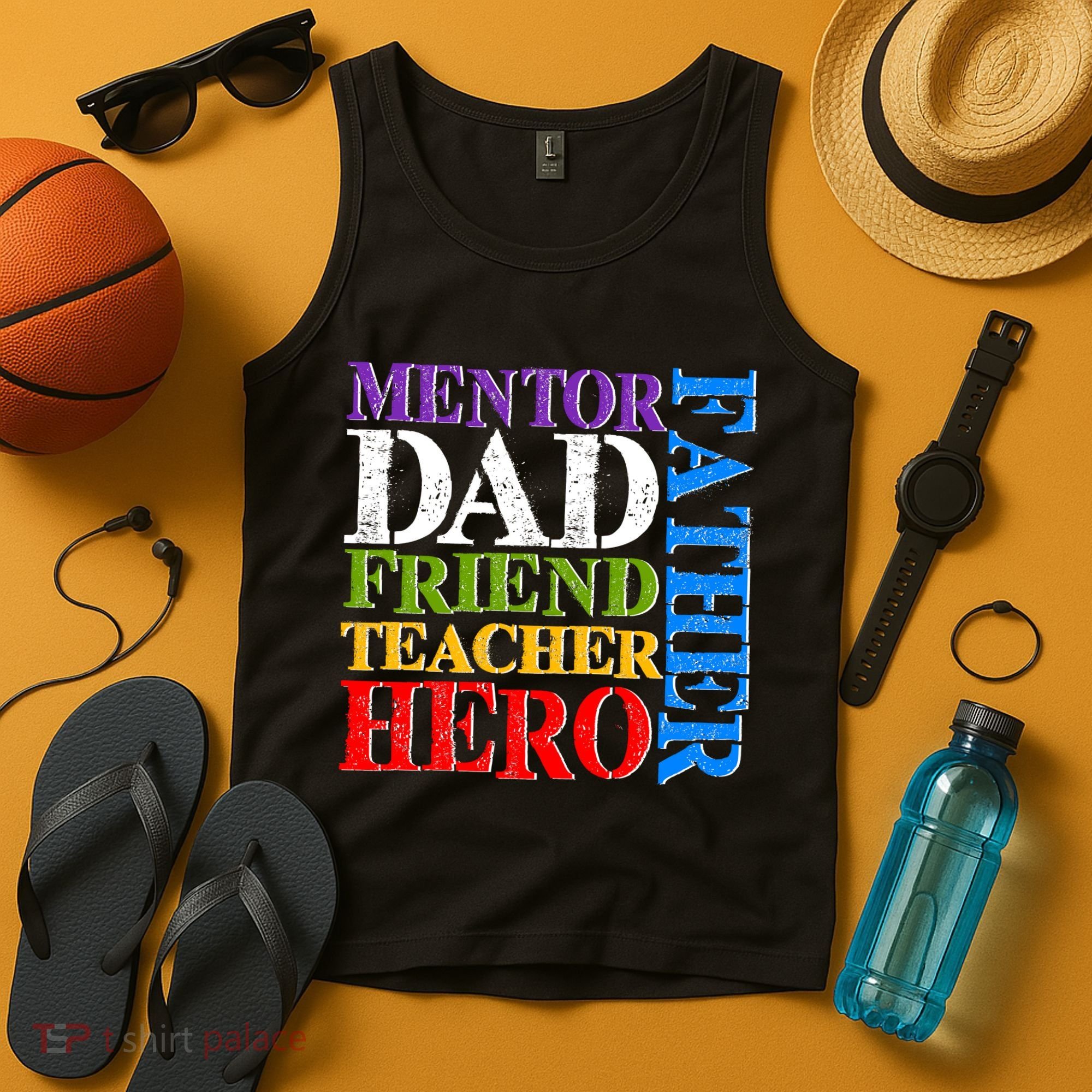 Mentor Dad Father Friend Teacher Hero Tank Top