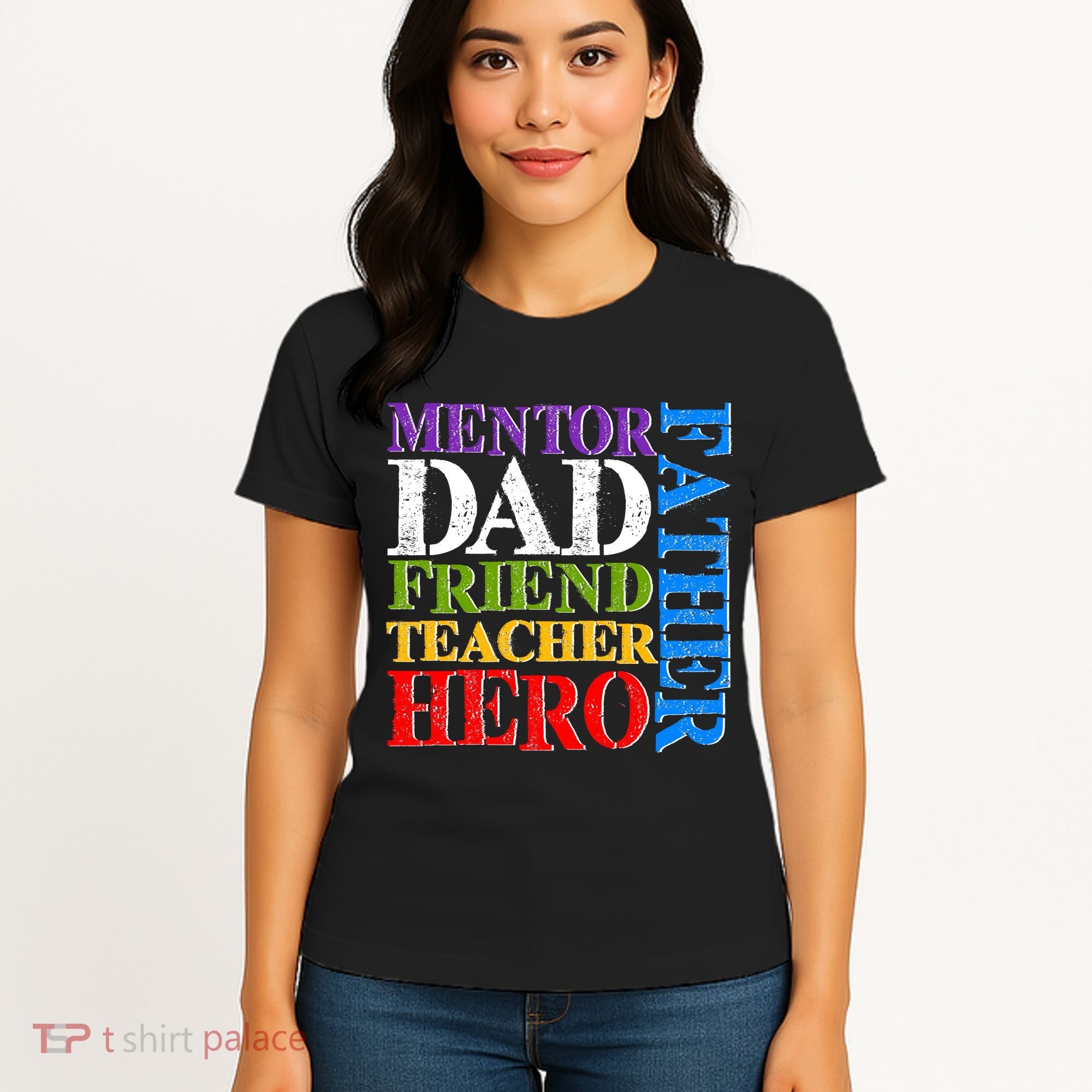 Mentor Dad Father Friend Teacher Hero Women's T-Shirt