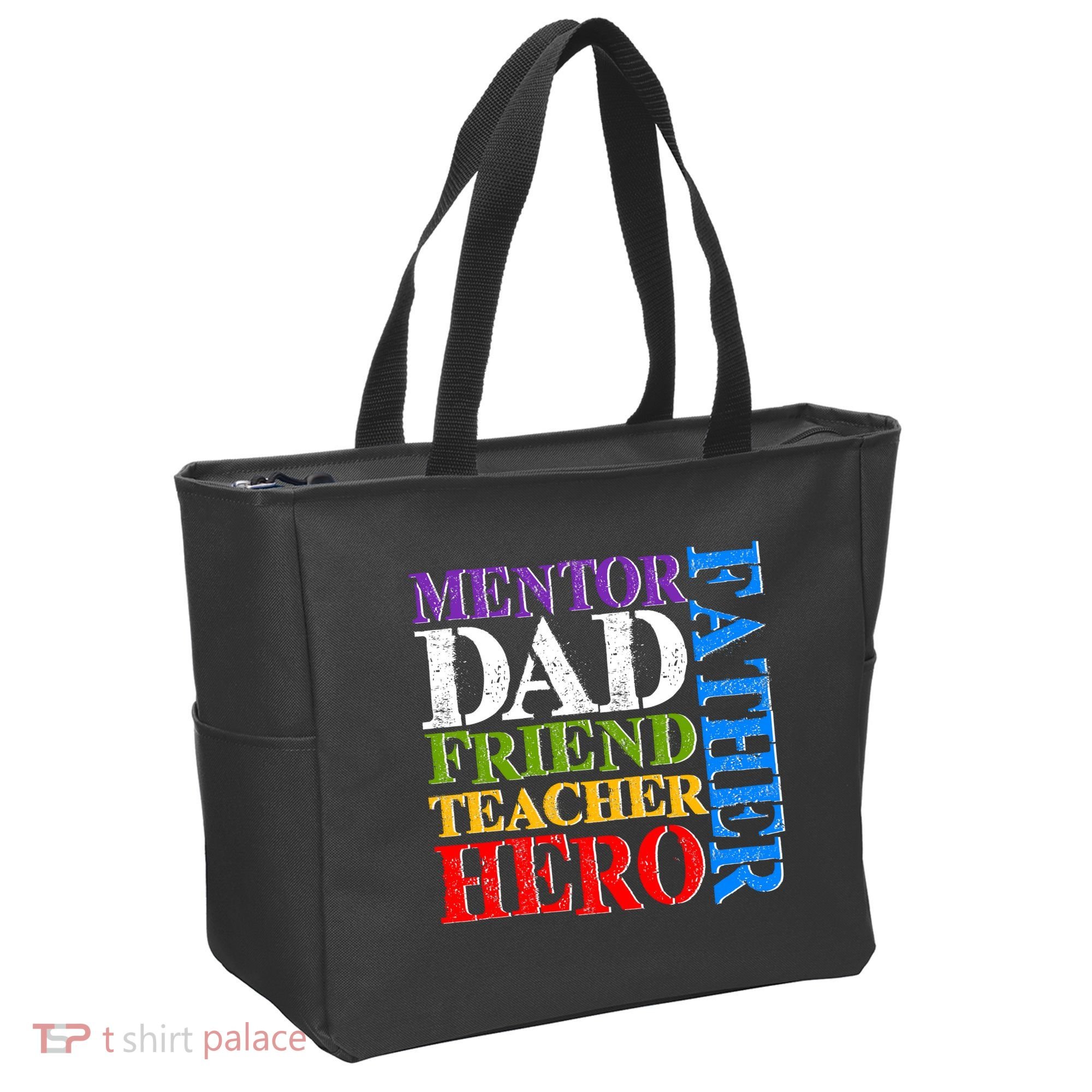 Mentor Dad Father Friend Teacher Hero Tote Bag