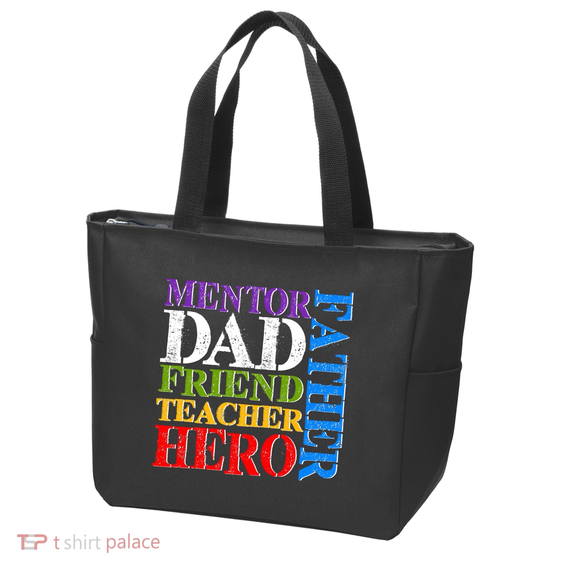 Mentor Dad Father Friend Teacher Hero Tote Bag