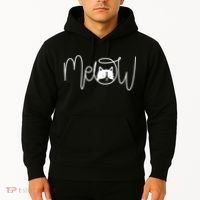 Meow Cat Calligraphy Hoodie thumb 2