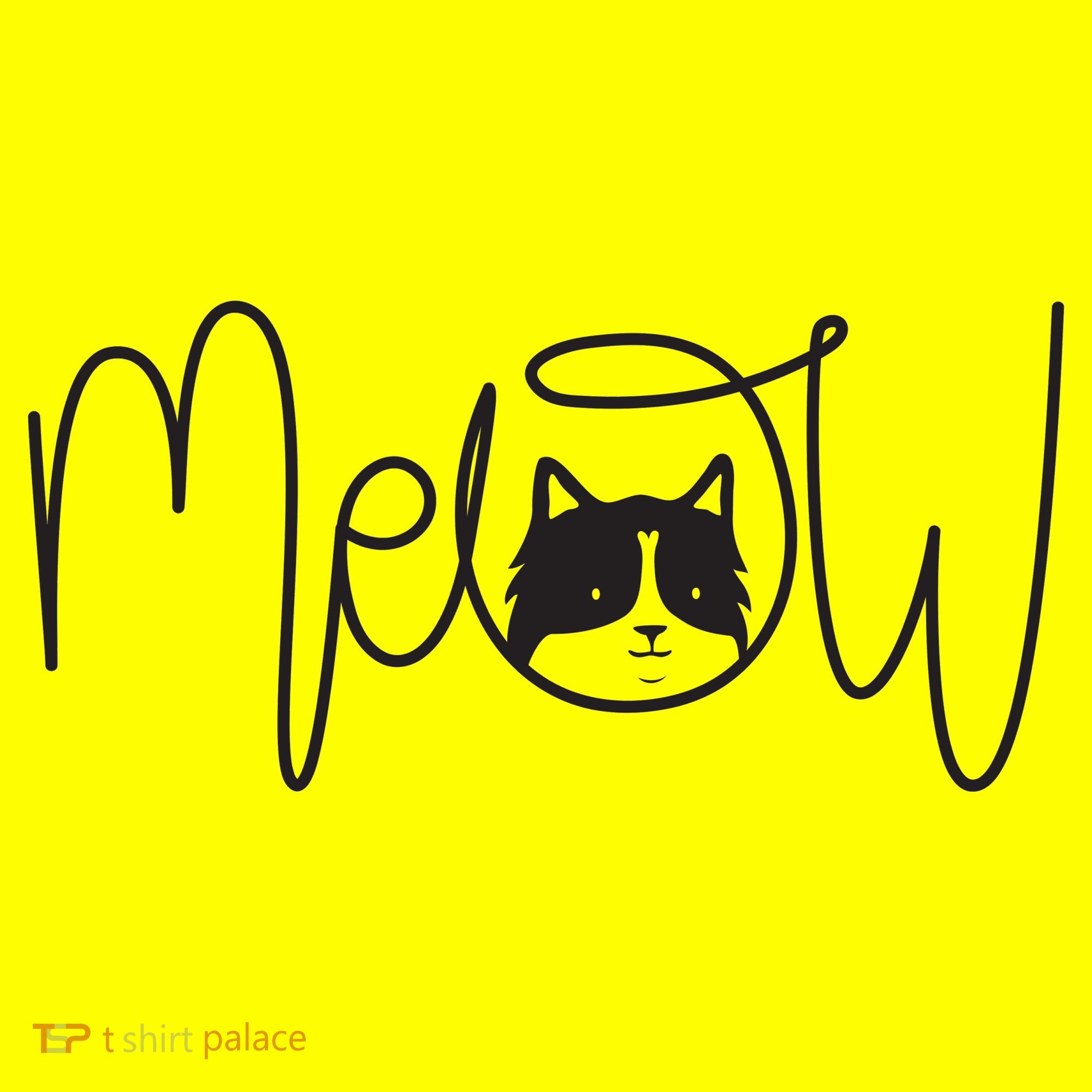 Meow Cat Calligraphy Hat