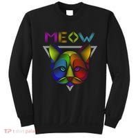 Meow Cat Neon Sweatshirt thumb 0