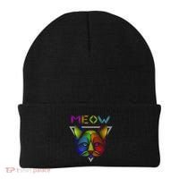 Meow Cat Neon Beanie thumb 0