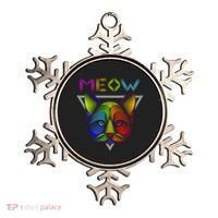 Meow Cat Neon Ornament thumb 0