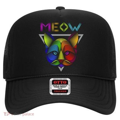 Meow Cat Neon Hat