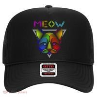 Meow Cat Neon Hat thumb 0
