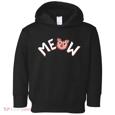 Meow Kitten Face Toddler Hoodie