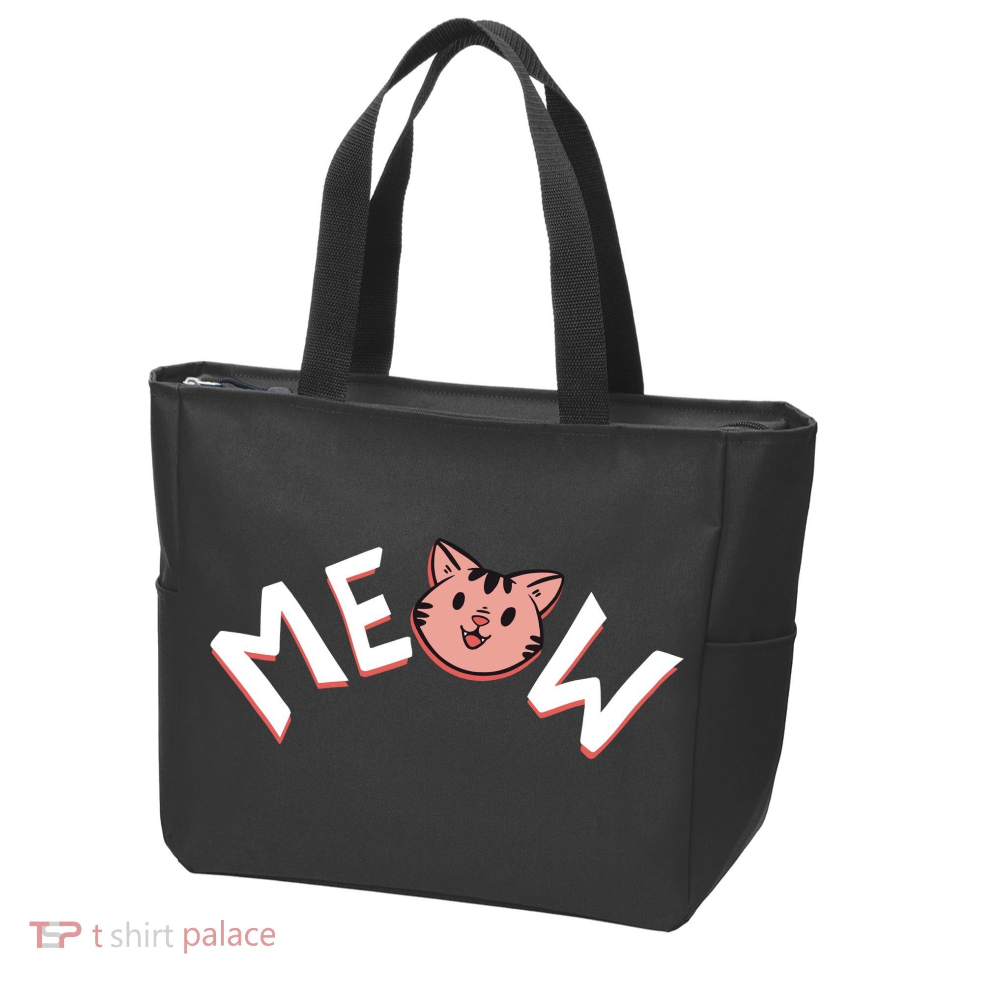 Meow Kitten Face Tote Bag