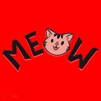 Meow Kitten Face Santa Hat thumb 1