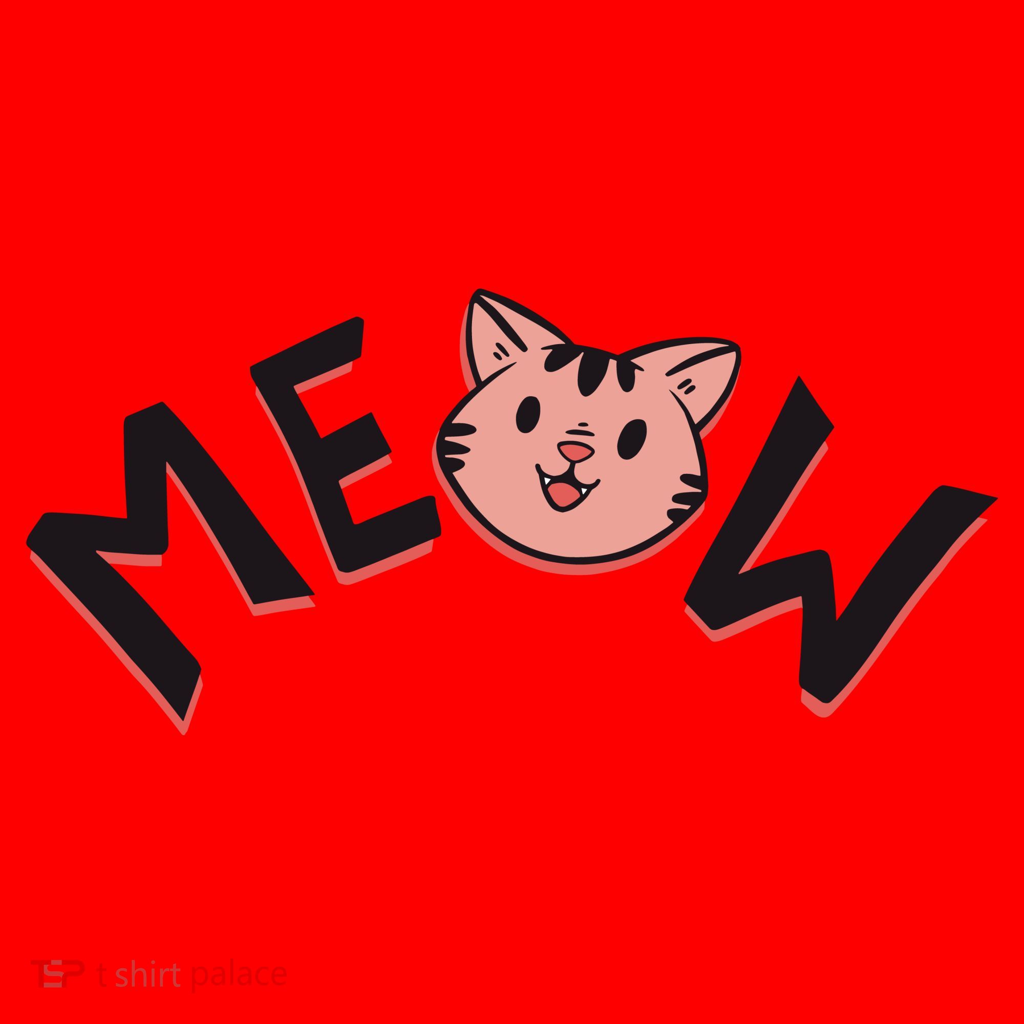 Meow Kitten Face Santa Hat