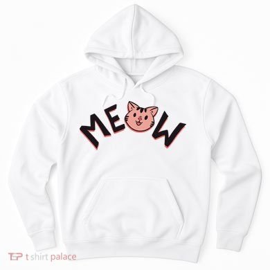 Meow Kitten Face Hoodie