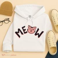 Meow Kitten Face Hoodie thumb 4