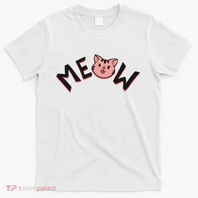 Meow Kitten Face T-Shirt