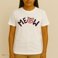Meow Kitten Face T-Shirt thumb 4