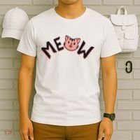 Meow Kitten Face T-Shirt thumb 6