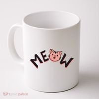 Meow Kitten Face Coffee Mug thumb 0