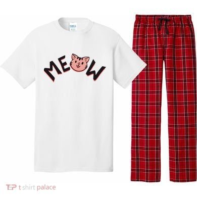 Meow Kitten Face Pajama Set