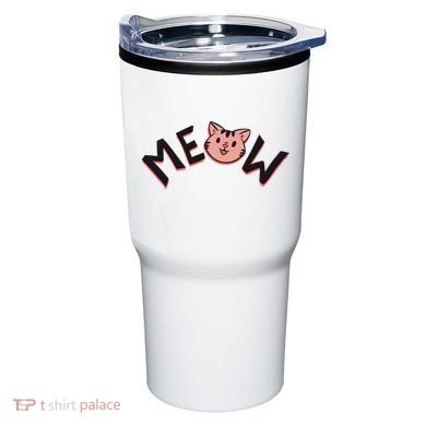 Meow Kitten Face Tumbler