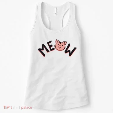 Meow Kitten Face Women's Tank Top