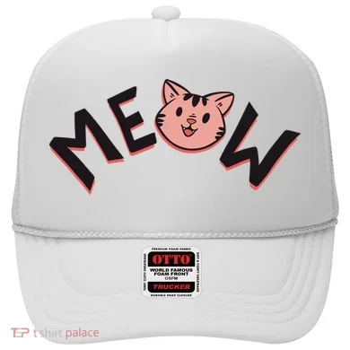 Meow Kitten Face Hat