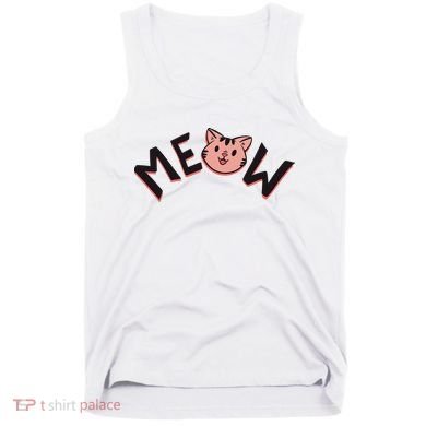 Meow Kitten Face Tank Top
