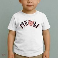 Meow Kitten Face Toddler T-Shirt thumb 2