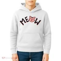 Meow Kitten Face Kids Hoodie thumb 4
