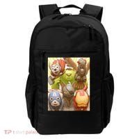 Meow Superhero Cats Comic Movie Spoof Backpack thumb 0