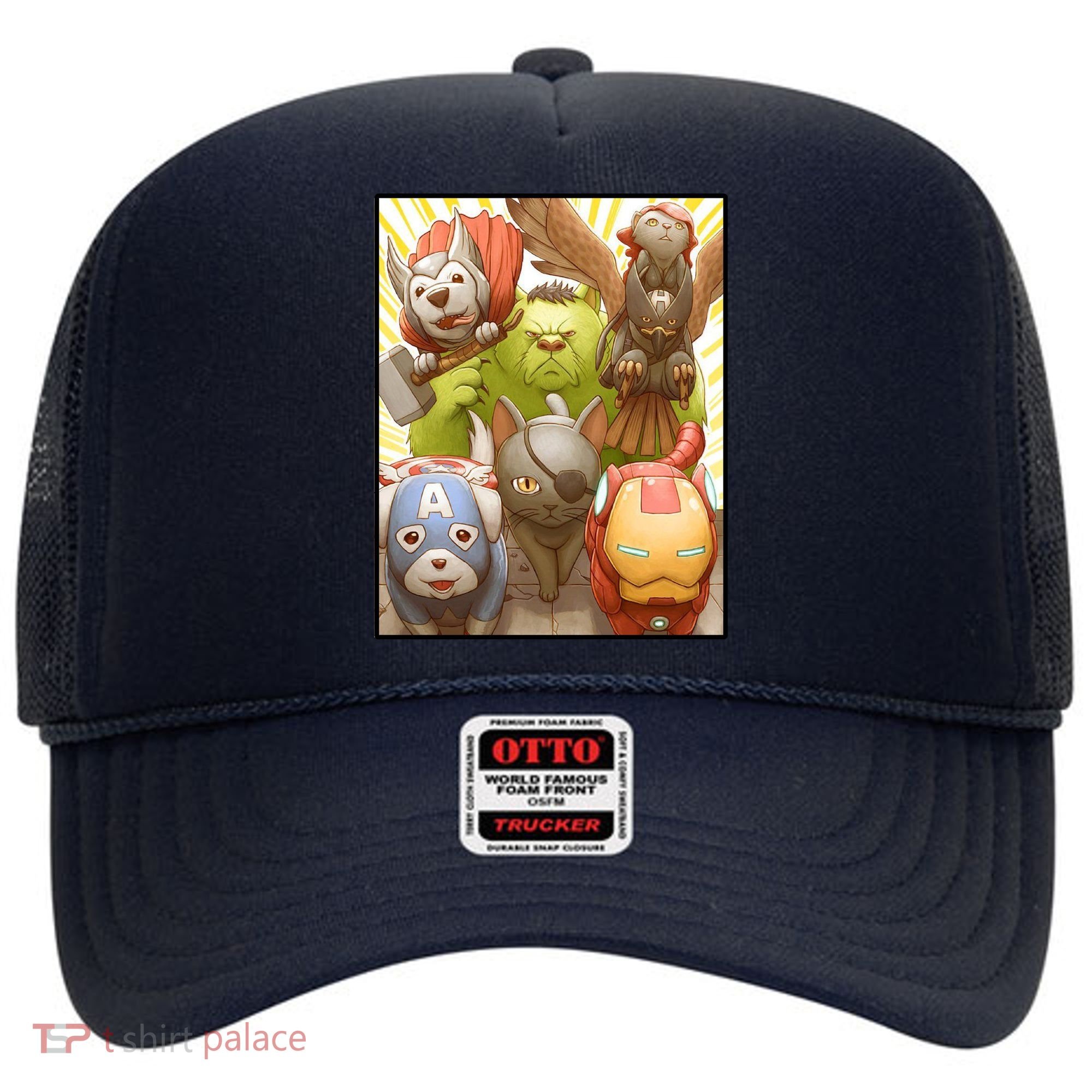 Meow Superhero Cats Comic Movie Spoof Hat