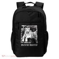 Meow Tiger Glitch Backpack thumb 0