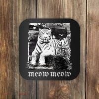 Meow Tiger Glitch Coaster thumb 0