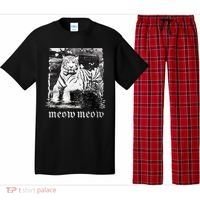 Meow Tiger Glitch Pajama Set thumb 0