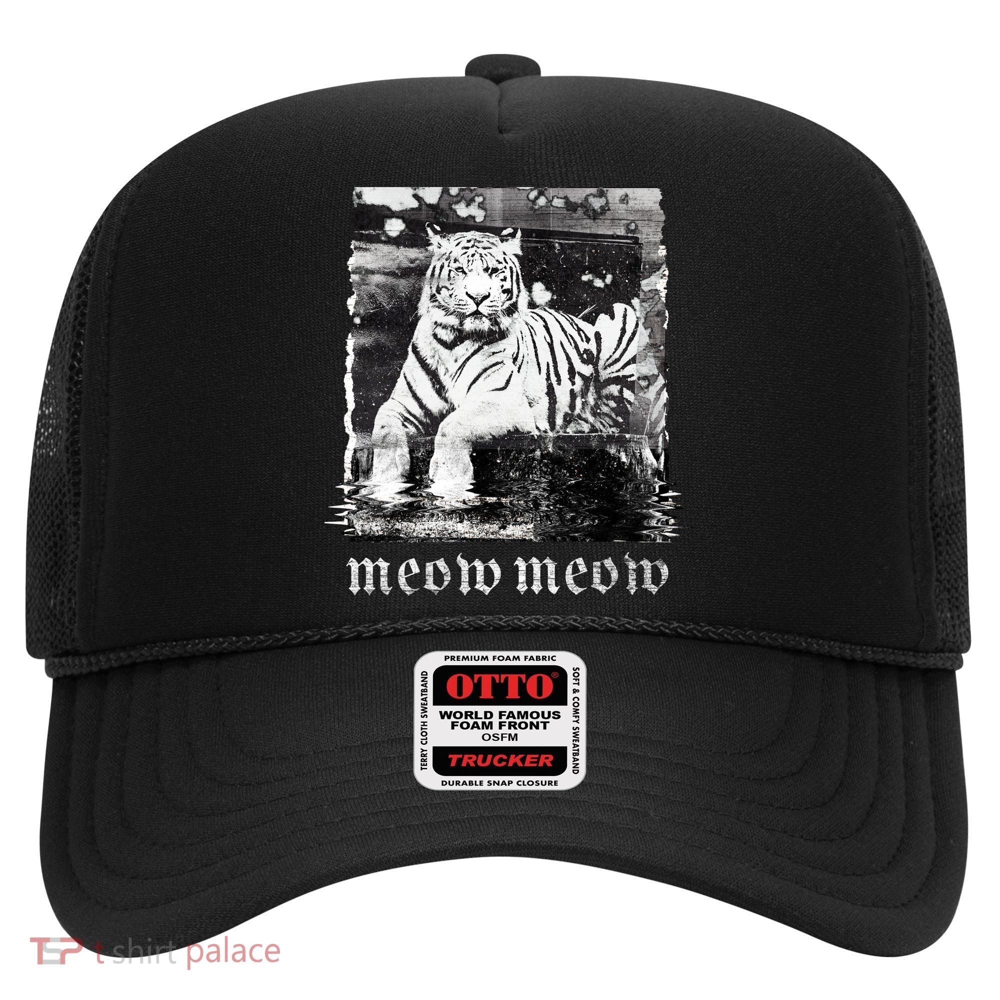 Meow Tiger Glitch Hat