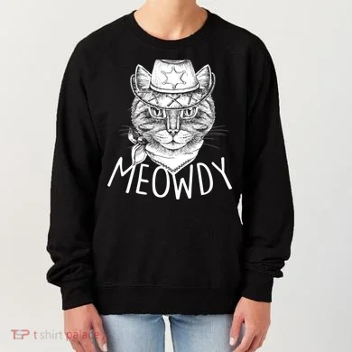 Meowdy Texas Cat Women's Sweatshirt