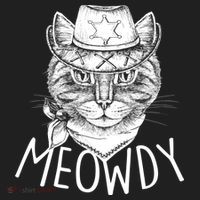 Meowdy Texas Cat Women's Sweatshirt thumb 2