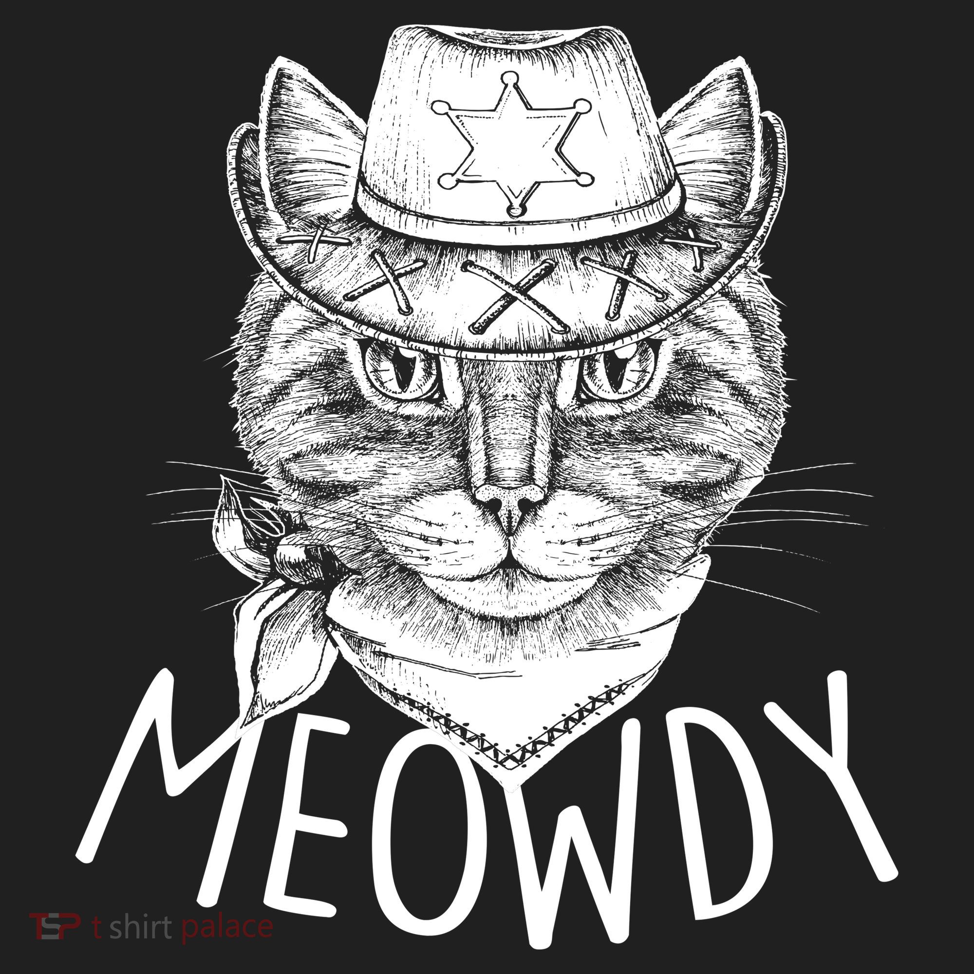 Meowdy Texas Cat Women's Sweatshirt