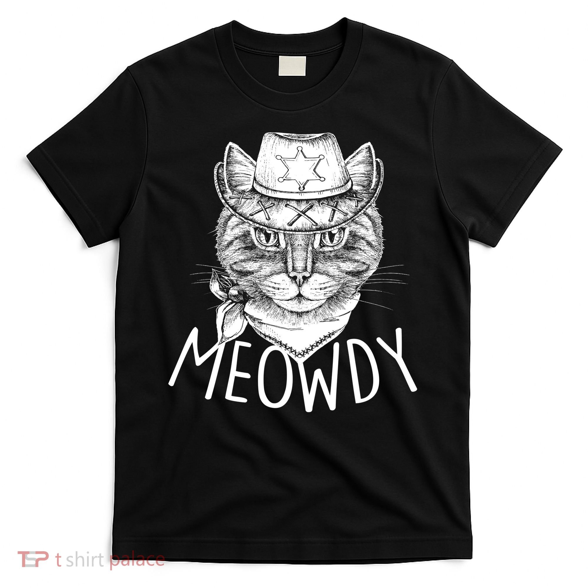Meowdy Texas Cat T-Shirt
