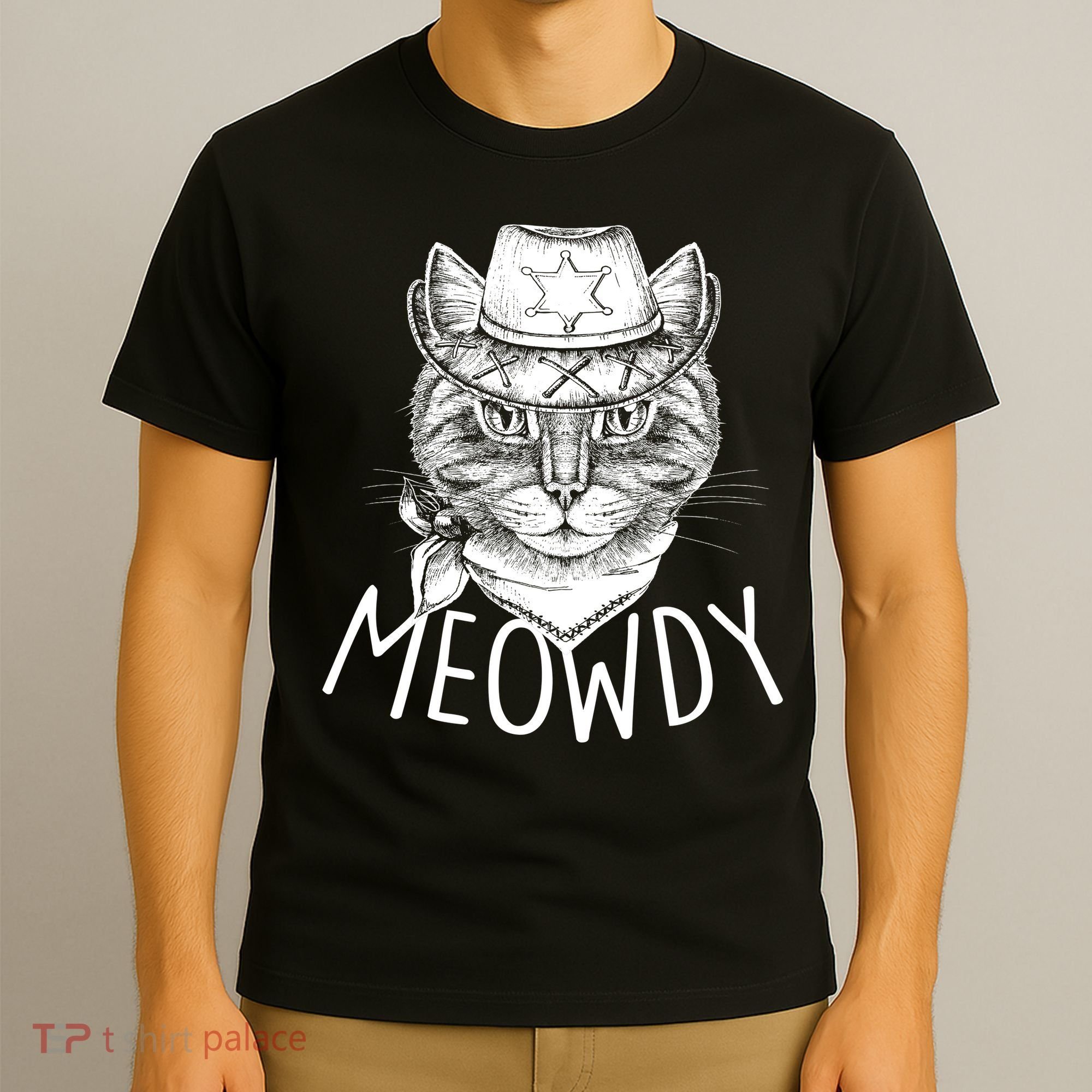 Meowdy Texas Cat T-Shirt