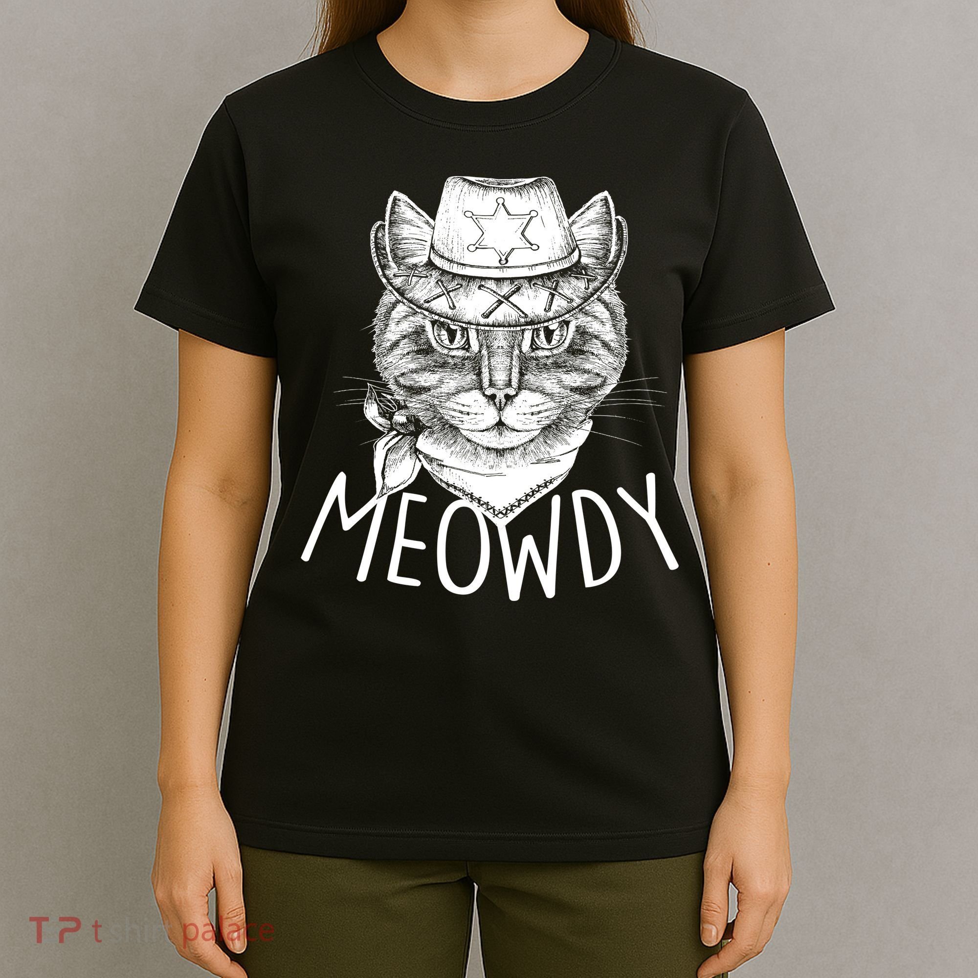 Meowdy Texas Cat T-Shirt